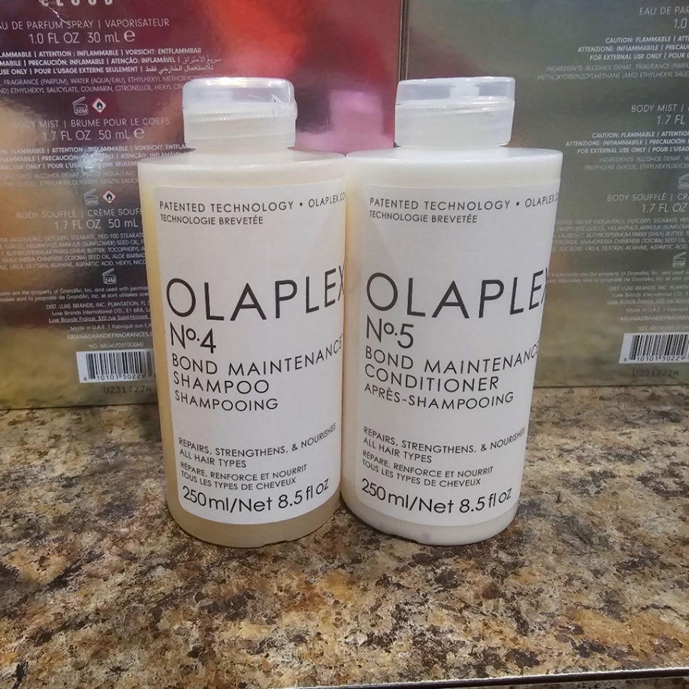 Olaplex No. 4 and No. 5 Shampoo and Conditioner